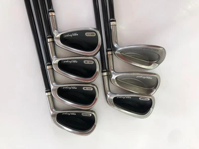 2012 PRGR egg FORGED 5~SW 7pc Original Carbon SR-flex Iron Set Golf Club J682 - Image 1 of 4