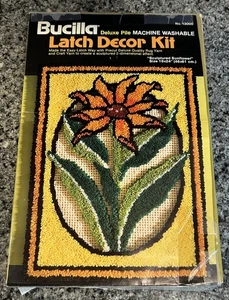 Kit Decoración Pestillo Pila Deluxe Bucilla 18"x24" "Girasol Esculpido" Nº 13000 - Imagen 1 de 7