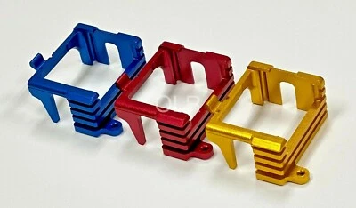 OLR Aluminum 6061 motor housing for Mini-Z Kyosho MA-030 (Red) - Image 1 of 4