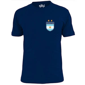 Insignia de Escudo de Bolsillo de Argentina para Hombres Camiseta de Fútbol Fútbol Footy - Imagen 1 de 2