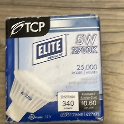 5 Watt LED MR16/Warm White/12V/35 Watt LED512VMR1627KFL - Image 1 of 4