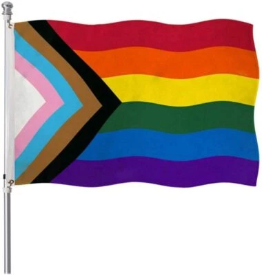 ENMOON Rainbow Flag 3x5 Ft - Gay Pride Parade Day LGBT Symbol LGBTQ Gaypride US Seller
