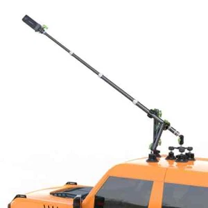 360 Degree Car Roof Mounting Invisible Selfie Stick Suction Mount Action Camera - Picture 1 of 24