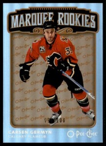 2006-07 O-Pee-Chee Carsen Germyn Rookie Calgary Flames #508