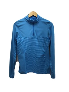 Kyodan Long Sleeve Running Yoga Pullover Sweater Top Blue 1/4 Quarter Zip XS - Bild 1 von 10