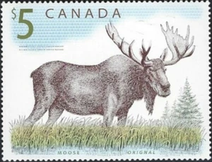 🍁Canada   #1701    "MOOSE "   Brand New  2003  Original Pristine Gum - Picture 1 of 2
