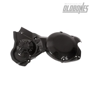 For Aprilia RSV4 2022 Carbon Fiber Motocycle Side Engine Cover Protect Gloss - Picture 1 of 14