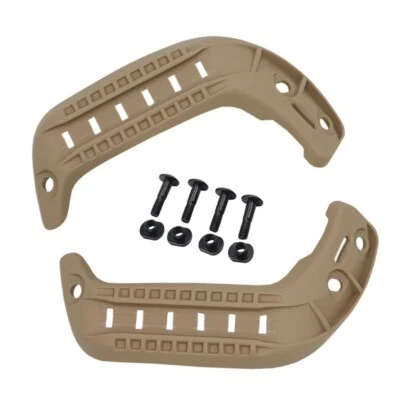 Tan Accessory Rails USMC LWH PASGT M88 Ballistic Lightweight Combat Helmet ARC - Image 1 of 4