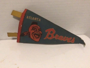 Vintage Atlanta Braves Mini Anhänger mit Indianer 3” x 7” - Bild 1 von 4