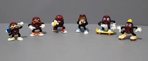 Konvolut 6 California Raisins Figuren 1987 & 1988 - Bild 1 von 5