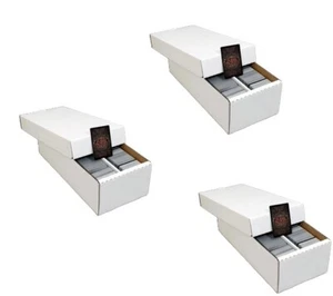Pack de 3 cajas de almacenamiento de zapatos BCW 1.600 CT. Soporta más de 300 cargas superiores 3x4 - Imagen 1 de 3
