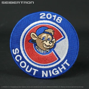Chicago Cubs Scout Night 2018 Taschenaufnäher GSOA BSA Scouts - Bild 1 von 2
