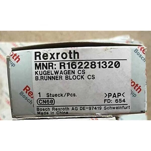 one new R162281320 Rexroth RUNNER BLOCK BALL BEARING fast Ship #YP1 - Picture 1 of 1