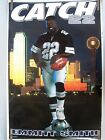 Rare Emmit Smith Cowboys 1992 Vintage Original Nfl Costacos Brothers  Poster