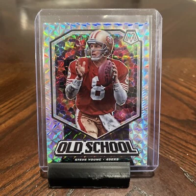 Mosaic 2020 Old School Mosaic Prizm Steve Young - Image 1 of 2