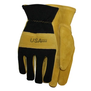Guantes de cuero de cerdo de grano liso | Grandes | 1 PAR - Imagen 1 de 1