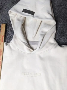 Fear of God Essentials Relaxed Hoodie Egg Shell Herren Größe XL - EUC - Bild 1 von 5