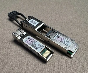 Cisco CVR-QSFP-SFP10G 74-9474-02 10G Optical Transceiver & SFP-10G-SR 10-2415-03 - Photo 1/7