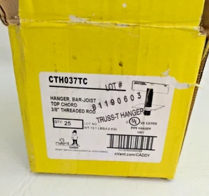 Caddy Truss T-Aufhänger 3/8"" Top Akkord - Box mit 25 - Bild 1 von 7