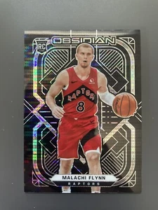 2020 Panini Obsidian Electric Etch Asian Exclusive Malachi Flynn #194 Rookie RC - Picture 1 of 2