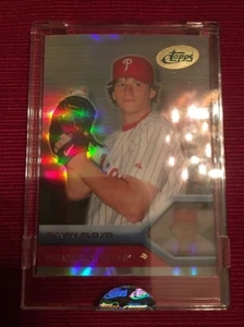 1 - Carta Gavin Floyd 2005 Etopps Philadelphia Phillies # 156 in mano - Foto 1 di 2