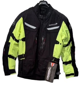 Buffalo Vortex Textile Motorbike Jacket L , 3 Layer Waterproof Windproof Armour - Picture 1 of 24