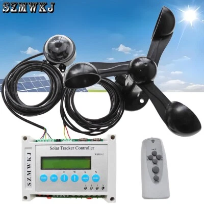 Dual Axis Solar Tracker Controller mit Windmesser DIY Solarpanel Tracking System - Bild 1 von 4