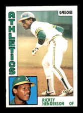 1984 O-Pee-Chee #230 Rickey Henderson   EXMT+ X2900618