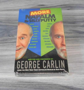 More Napalm and Silly Putty George Carlin 2-1/2 Hour Audio Cassette Sealed - Picture 1 of 4