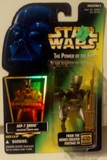 Star Wars 1996 The Power Of The Force Collection 2 ASP-7 Droid New MOSC