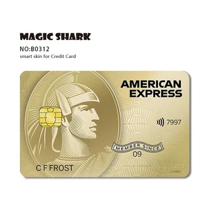 Credit Card SMART Sticker skin protector pre-cut small chip (FRONT ONLY) - Picture 1 of 1