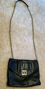 coccinelle bag Black Small Chain Strap Made Italy - Picture 1 of 14