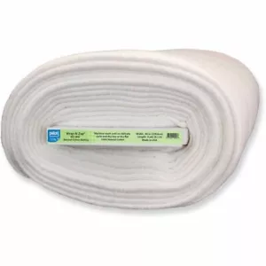 Wrap-N-Zap Cotton Quilting Batting Kitchen Use Off-White 90"X9 Yards by the Bolt - Picture 1 of 5