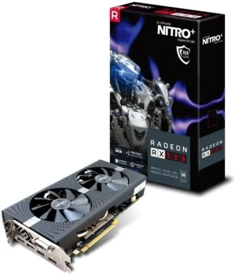 SAPPHIRE NITRO+ Radeon RX 580 4G GDDR5 Scheda Grafica (11265-01-20G) - Immagine 1 di 2