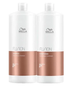 Wella Fusion Shampoo & Conditioner 1000ml + Pumps - Picture 1 of 1