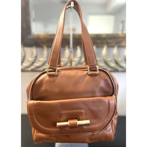 JIMMY CHOO Justine Schultertasche/Tragetasche braun/braun Leder - Bild 1 von 16