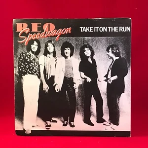 R.E.O. SPEEDWAGON Take It On The Run 1980 UK 7" vinyl single original 45 record - Picture 1 of 3