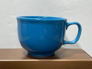 Taza grande Fiesta Homer Laughlin azul Jumbo - Imagen 1 de 7