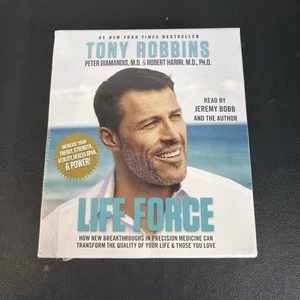 NEW! Life Force : How New Breakthroughs Precision AUDIO BOOK TONY ROBBINS 20 CD - Bild 1 von 7