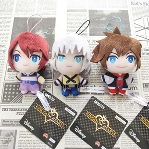 Kingdom Hearts Sora Riku Kairi Peluche Mascotte Giocattolo Set 3 Tipi Namco Limited - Foto 1 di 1