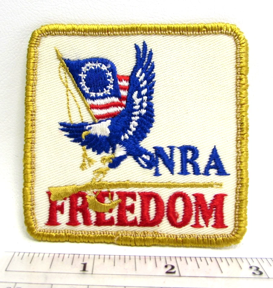 Chaqueta de Colección NRA Freedom Parche Bandera Águila Asociación Nacional del Rifle Foto 1 de 3