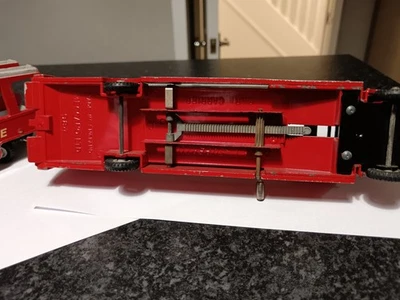 Dinky 984 & 985 Auto Service  Car Carrier Transporter  & Trailer  * complete * - Image 1 of 4