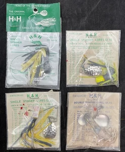 4 Vintage H&H Angelköder Stk#81 @198 - Bild 1 von 10