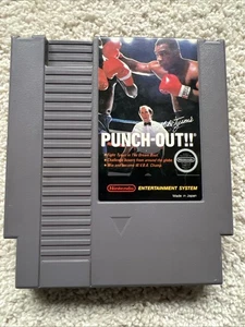 Mike Tyson's Punch-Out NES 1987 Original Nintendo Cartridge Videospiel getestet - Bild 1 von 11