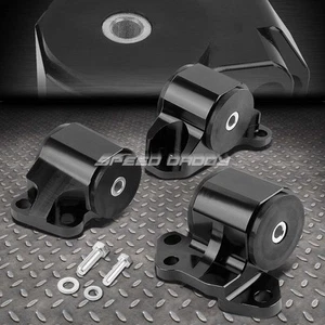 FOR EG EH/DC D15/D16 B16/B18 SWAP MOTOR BILLET ALUMINUM 2-BOLT ENGINE MOUNT KIT - Bild 1 von 5
