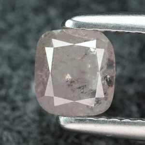 1.29Ct Rare! 100% Natural No Treated I-3 Pretty Cushion Fancy Light Pink Diamond - Picture 1 of 5