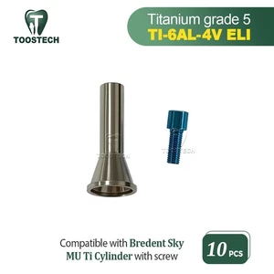 10 Stück MU Ti Zylinder Multi Unit Temporärszylinder passt Bredent Sky Fast & Fixed - Bild 1 von 7