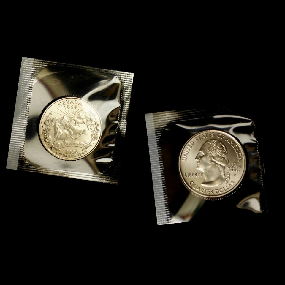 2006 P  Nevada Quarter ~ Satin Mint Strike ~ In Original Mint Cello - Image 1 of 1