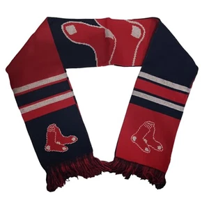 MLB Boston Red Sox gestreifter Strickschal - Bild 1 von 2
