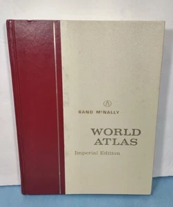 Used Rand McNally World Atlas Imperial Edition, Hardcover, 1968 - Bild 1 von 13